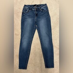 1822 Denim Skinny Jeans - Dark Blue Wash